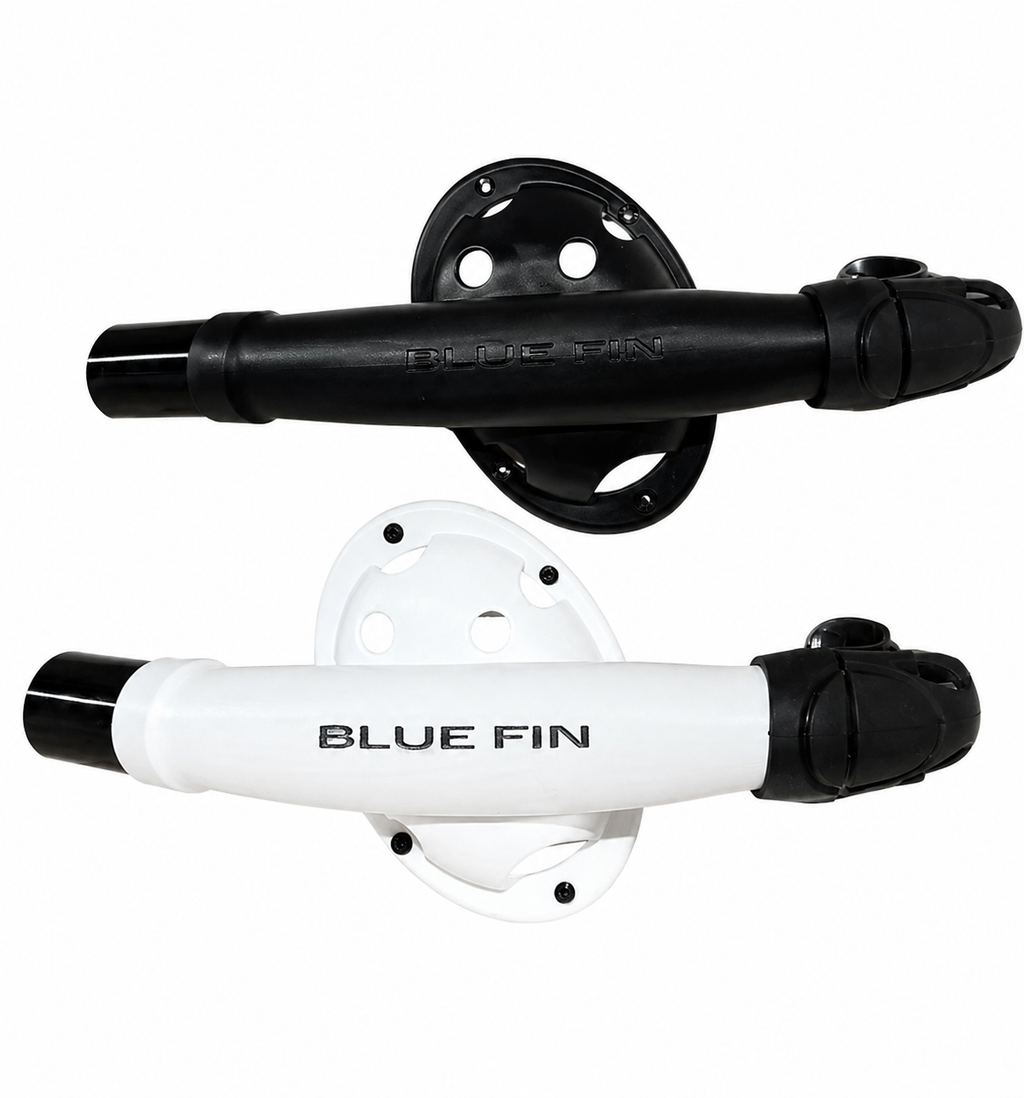 Combo black and white UWH snorkel
